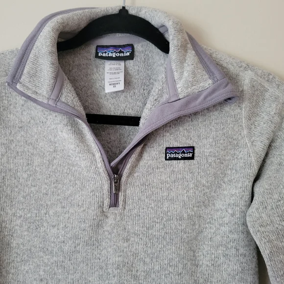 Patagonia Better Sweater 1/4 Zip - Women's in Birch White - Picture 4 of 5